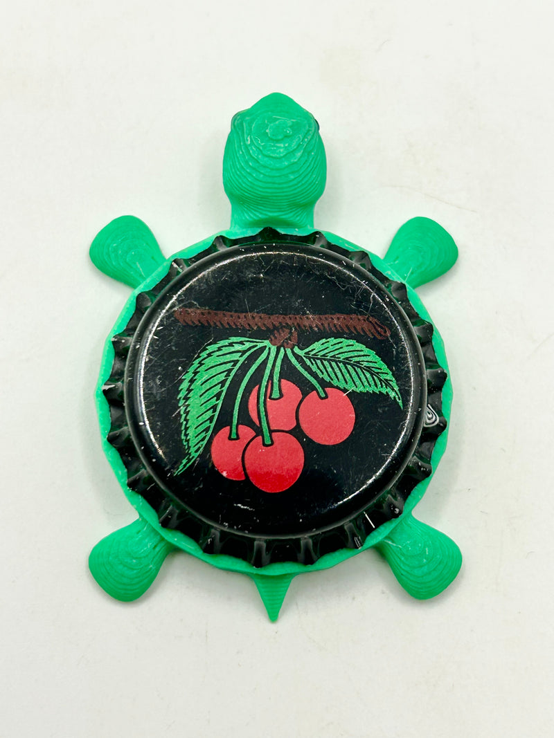 Brasserie Belle-Vue - Bottle Cap Magnet Turtle Shell Shocked Art