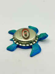 A&W Root Beer (Vintage) - Sea Turtle Bottle Cap Magnet Shell Shocked Art