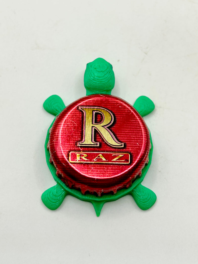 Anheuser World Select - Bottle Cap Magnet Turtle (Copy) Shell Shocked Art