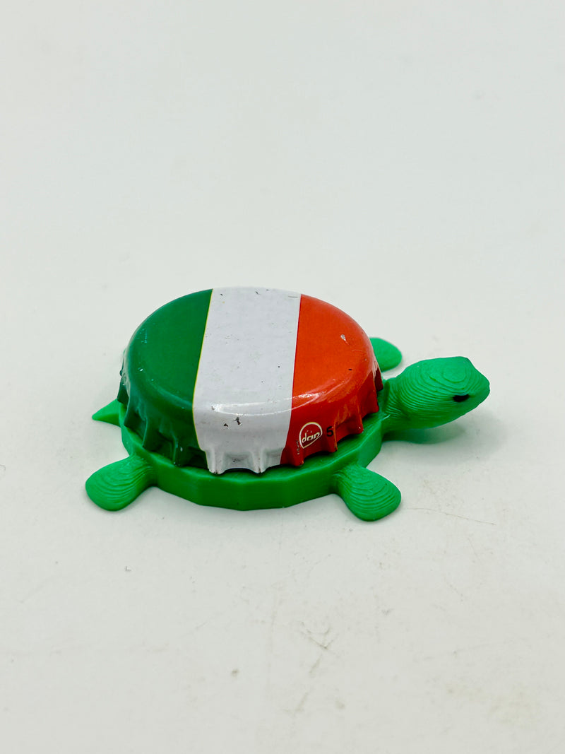 Hungary Flag - Bottle Cap Magnet Turtle Shell Shocked Art