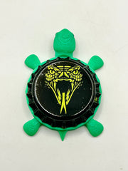 Snake Venom (Keith Brewing) - Bottle Cap Magnet Turtle Shell Shocked Art