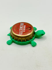 Birra Moretti - Bottle Cap Magnet Turtle (Copy) Shell Shocked Art