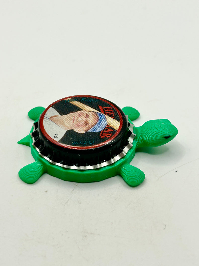 Billy Rogell, Helmar Brewing Big League Brew (#16) - Bottle Cap Magnet Turtle Shell Shocked Art