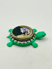 Nile Brewing (Eagle, Uganda) - Bottle Cap Magnet Turtle Shell Shocked Art