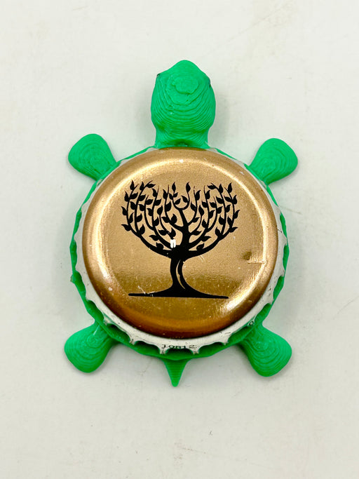 Fever Tree Ginger Beer (Light Orange) - Bottle Cap Magnet Turtle Shell Shocked Art