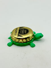 Left Coast Brewery - Bottle Cap Magnet Turtle (Copy) Shell Shocked Art