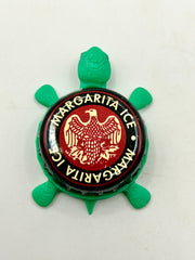 Margarita Ice (Carolina Brewing) - Bottle Cap Magnet Turtle Shell Shocked Art
