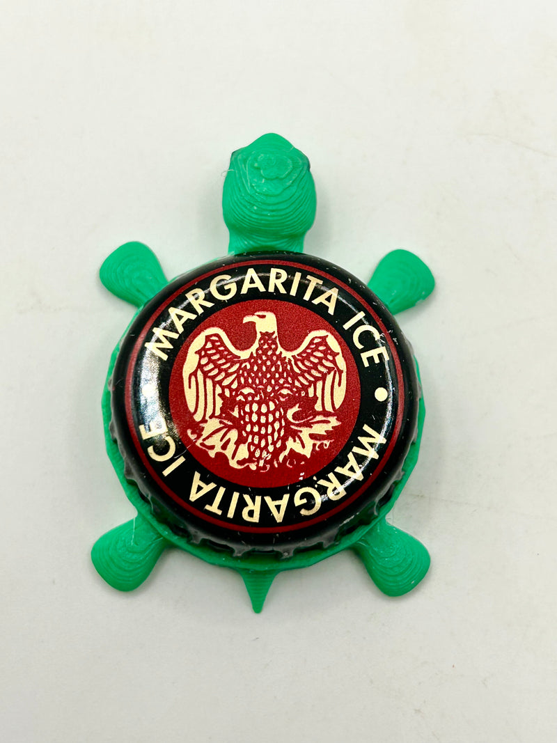 Margarita Ice (Carolina Brewing) - Bottle Cap Magnet Turtle Shell Shocked Art