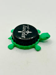 Lancelot Beer - Bottle Cap Magnet Turtle (Copy) Shell Shocked Art