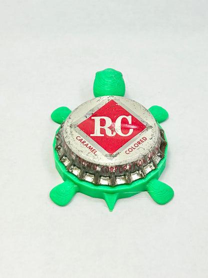 RC Cola (Vintage) - Bottle Cap Magnet Turtle Shell Shocked Art