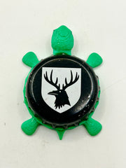 Braven Brewing - Bottle Cap Magnet Turtle (Copy) Shell Shocked Art