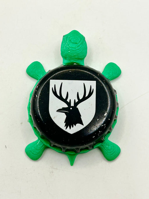 Braven Brewing - Bottle Cap Magnet Turtle (Copy) Shell Shocked Art