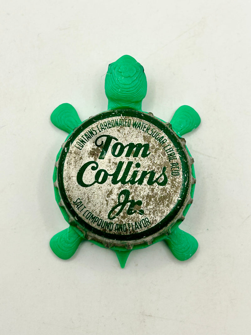 Tom Collins Jr (Vintage) - Bottle Cap Magnet Turtle (Copy) Shell Shocked Art