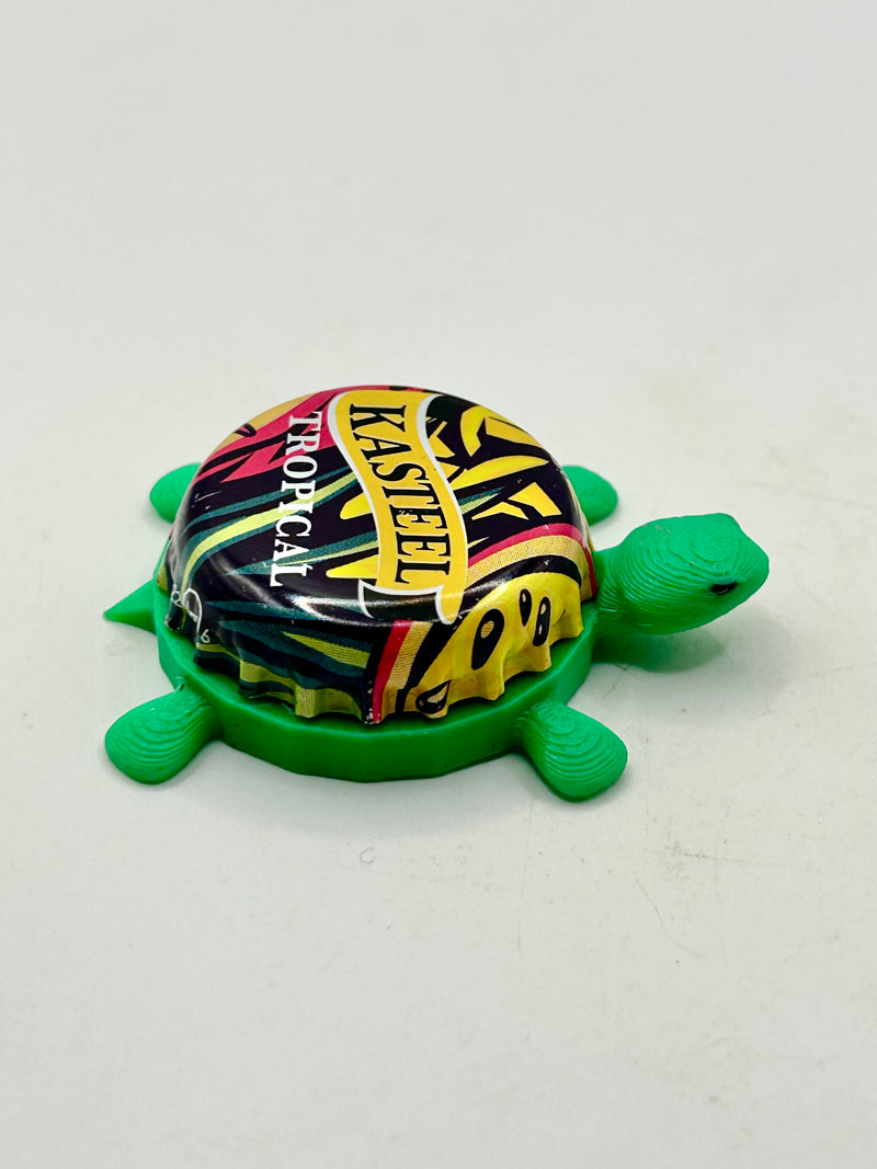 Kasteel Tropical (Belgium) - Bottle Cap Magnet Turtle (Copy) Shell Shocked Art