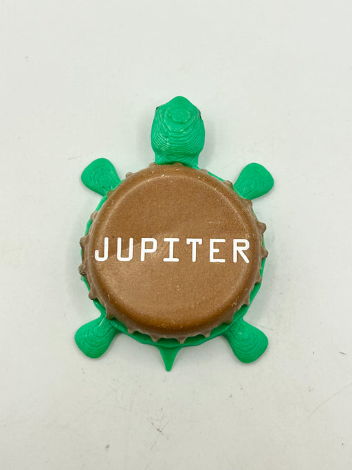 Bell's Jupiter - Bottle Cap Magnet Turtle (Copy) Shell Shocked Art