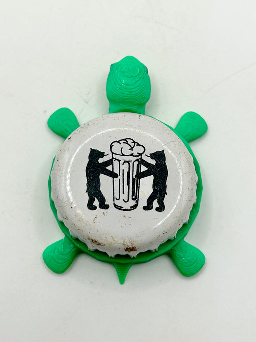 Benesovsky Svetly Lezak (Czech Republic) - Bottle Cap Magnet Turtle Shell Shocked Art