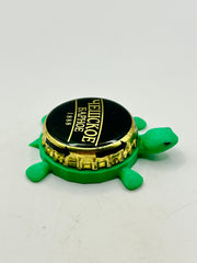 Zavod Trehosensky Beer (Russia) - Bottle Cap Magnet Turtle Shell Shocked Art