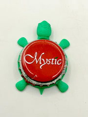 Mystic, Brouwerij Haacht (Belgium) - Bottle Cap Magnet Turtle Shell Shocked Art