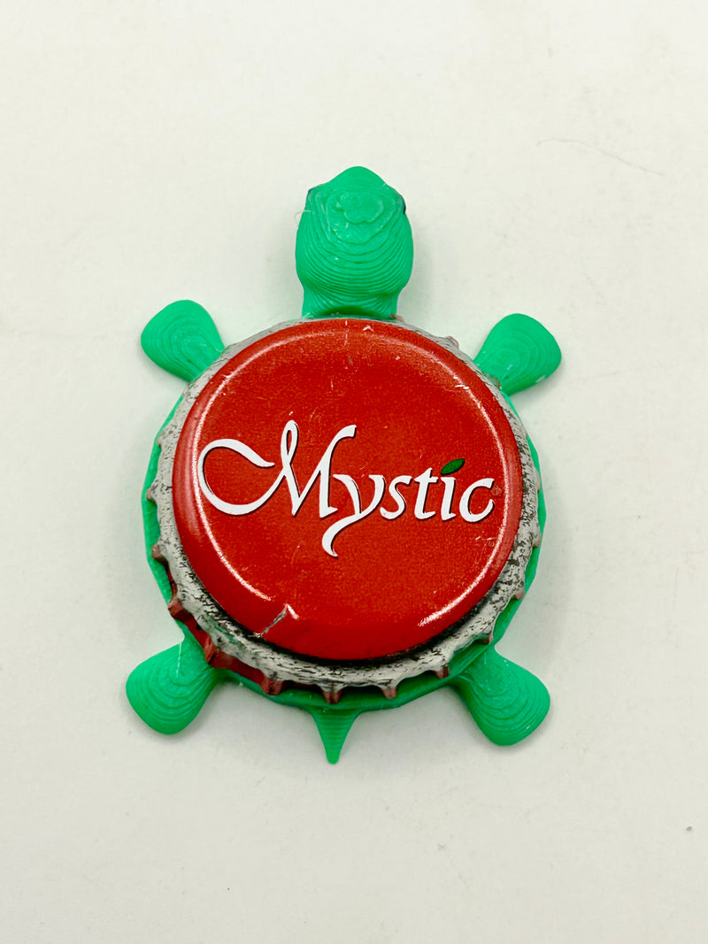 Mystic, Brouwerij Haacht (Belgium) - Bottle Cap Magnet Turtle Shell Shocked Art