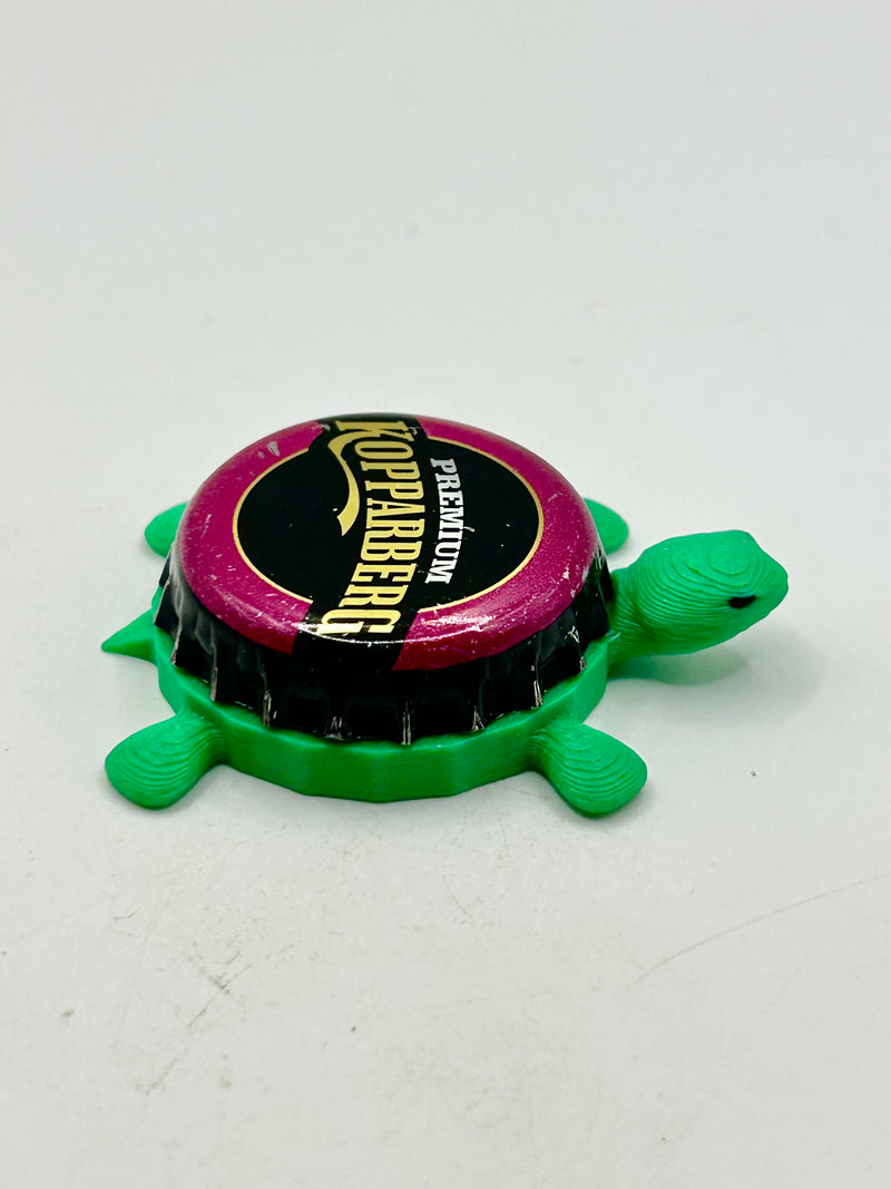 Kopparberg Premium (Hot Pink) - Bottle Cap Magnet Turtle Shell Shocked Art