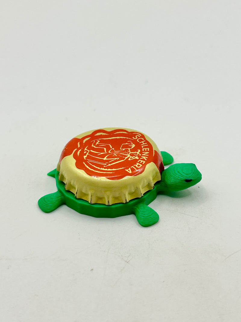 Schlenkerla Beer (Red and Beige) - Bottle Cap Magnet Turtle Shell Shocked Art