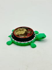 Honus Wagner, Helmar Brewing Big League Brew (#15) - Bottle Cap Magnet Turtle Shell Shocked Art