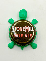 Stone Mill Pale Ale (Green Valley Brewing) - Bottle Cap Magnet Turtle Shell Shocked Art