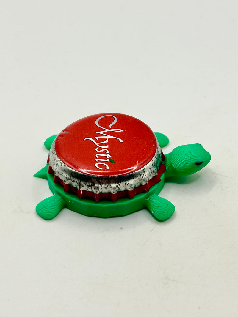Mystic, Brouwerij Haacht (Belgium) - Bottle Cap Magnet Turtle Shell Shocked Art