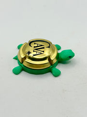 Cava Sparkling Wine - Bottle Cap Magnet Turtle (Copy) Shell Shocked Art