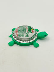 Diet Slice Drink - Bottle Cap Magnet Turtle (Copy) Shell Shocked Art