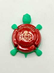 Piper-Heidseick Champagne - Bottle Cap Magnet Turtle (Copy) Shell Shocked Art