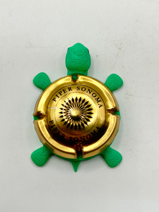 Piper Sonoma - Bottle Cap Magnet Turtle Shell Shocked Art
