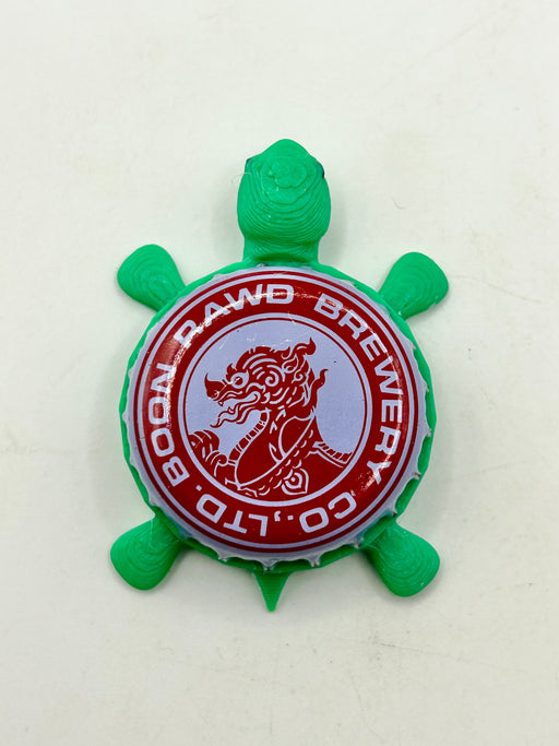 Boon Rawd Brewery - Bottle Cap Magnet Turtle (Copy) Shell Shocked Art