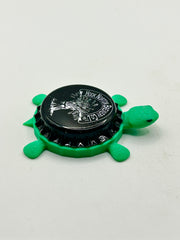 Hook Norton Brewing - Bottle Cap Magnet Turtle Shell Shocked Art