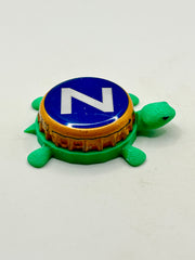 Zima (Big Z) - Bottle Cap Magnet Turtle Shell Shocked Art