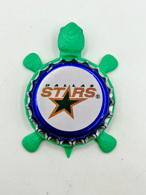 Dallas Stars (Labatt Brewing) - Bottle Cap Magnet Turtle Shell Shocked Art