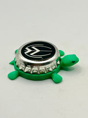 Williams Bros Brewing (Black) - Bottle Cap Magnet Turtle Shell Shocked Art