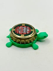 Plzensky Prazdroj (Red Barrel) - Bottle Cap Magnet Turtle Shell Shocked Art