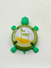 Black Cat Cava - Bottle Cap Magnet Turtle (Copy) Shell Shocked Art