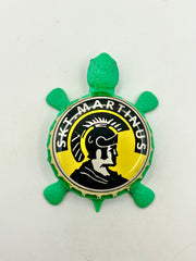 Martinsbrau Skt. Martinus - Bottle Cap Magnet Turtle (Copy) Shell Shocked Art