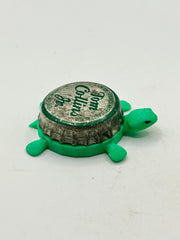 Tom Collins Jr (Vintage) - Bottle Cap Magnet Turtle (Copy) Shell Shocked Art
