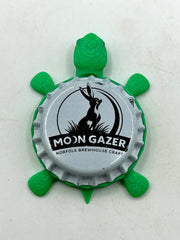 Moongazer Brewery (United Kingdom) - Bottle Cap Magnet Turtle (Copy) Shell Shocked Art