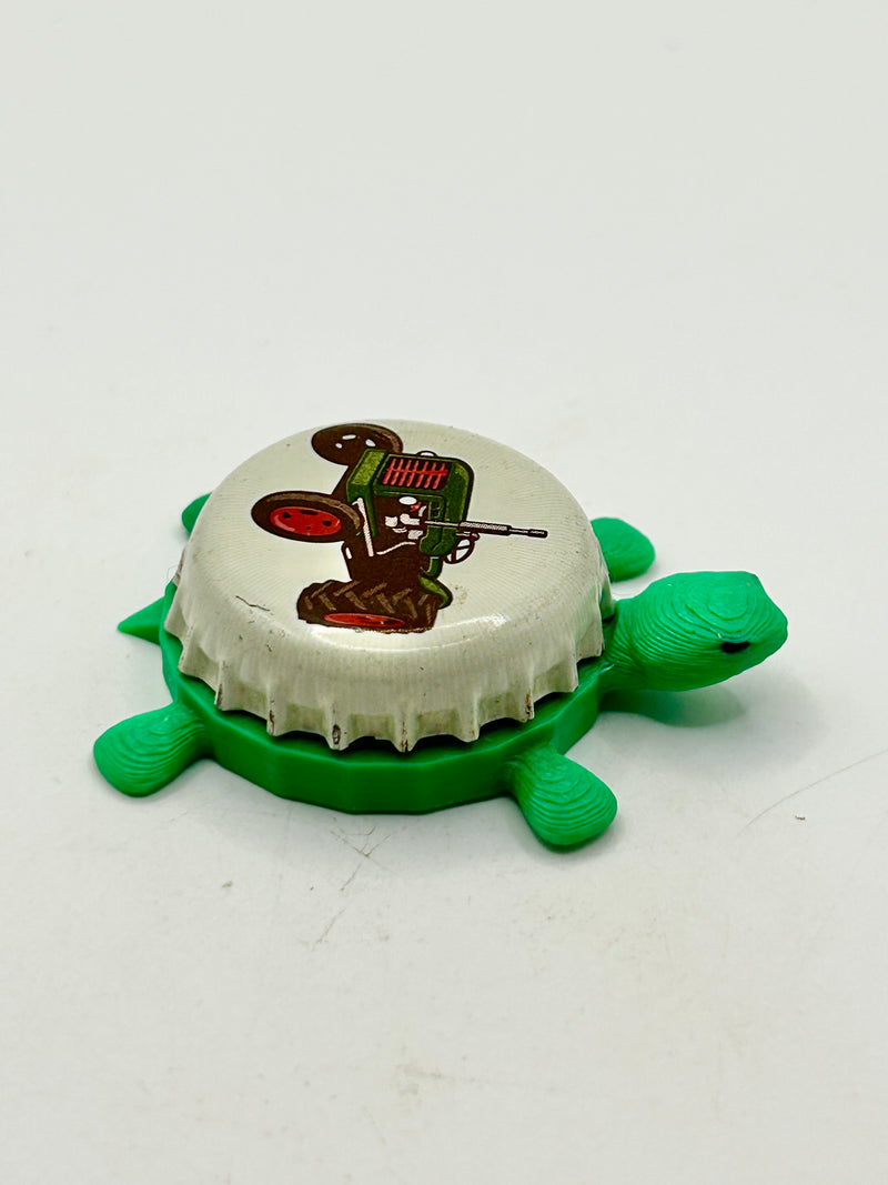 Lug Tread (Beau’s Brewing) - Bottle Cap Magnet Turtle Shell Shocked Art
