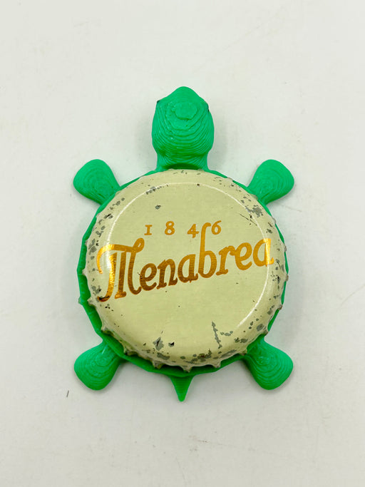 Menabrea Brewery - Bottle Cap Magnet Turtle (Copy) Shell Shocked Art
