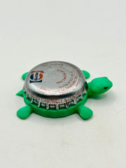 Pepsi (Silver, Small Logo) - Bottle Cap Magnet Turtle Shell Shocked Art