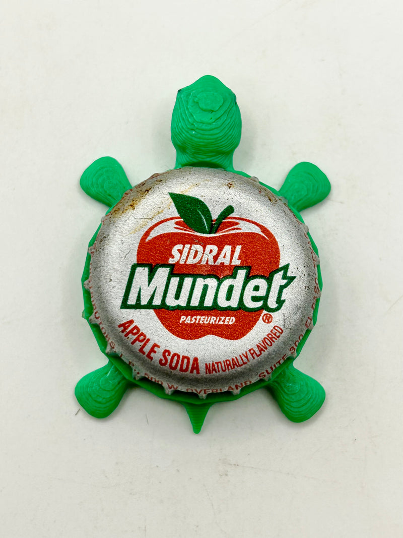 Parlor Soda - Bottle Cap Magnet Turtle (Copy) Shell Shocked Art
