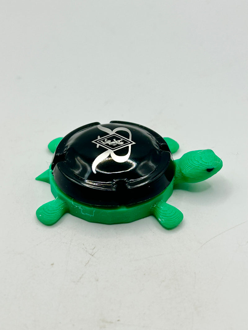 Ruffino Wine - Bottle Cap Magnet Turtle Shell Shocked Art