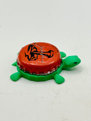 John Henry 3 Lick Spiker Ale (Cold Spring Brewing) - Bottle Cap Magnet Turtle Shell Shocked Art