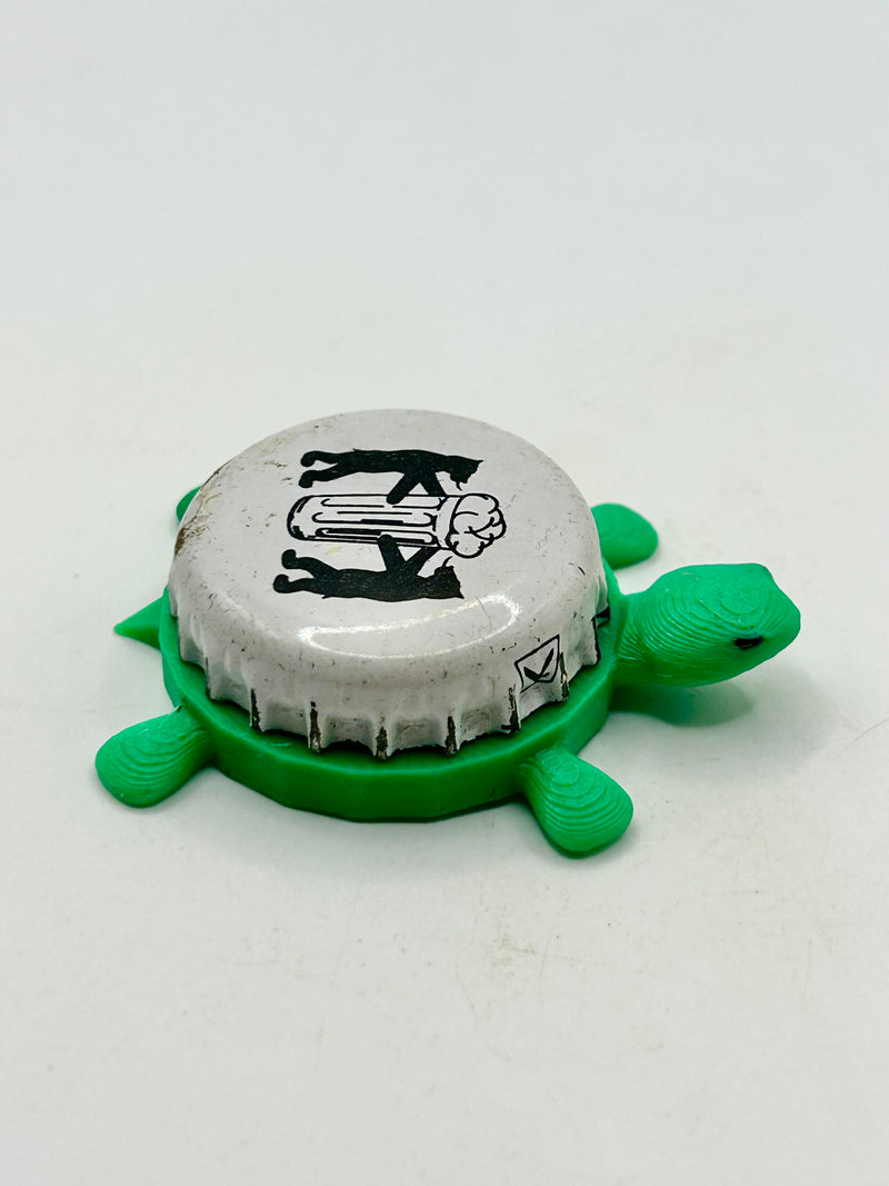 Benesovsky Svetly Lezak (Czech Republic) - Bottle Cap Magnet Turtle Shell Shocked Art
