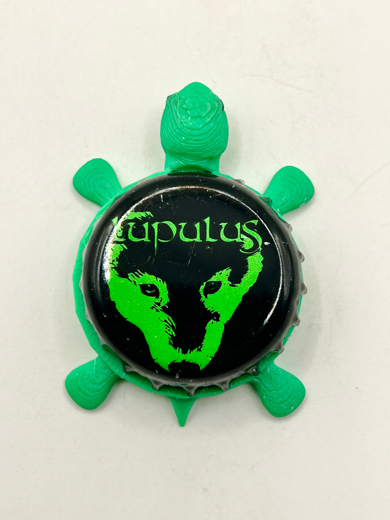 Lupulus Organicus (Green) - Bottle Cap Magnet Turtle (Copy) Shell Shocked Art
